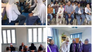 مكتبة مصر العامة بالزقازيق تنظم (١١) زيارة للمكتبة المتنقلة 