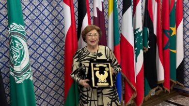 نوال الدجوي تحصد جائزة "خير" لعام 2025 وتعين كسفيرًا لإحدى المشاريع  التابعة لجامعة الدول العربية