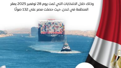 مصر تفوز بعضوية المجلس المنظمة البحرية الدولية IMO