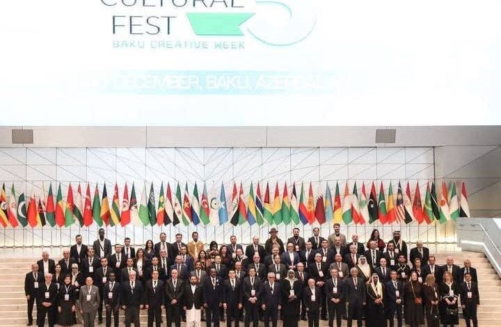 وزير الثقافة يشارك في افتتاح فعاليات “مهرجان منظمة التعاون الإسلامي الثقافي بأذربيجان 1 وزير الثقافة يشارك في افتتاح فعاليات “مهرجان منظمة التعاون الإسلامي الثقافي بأذربيجان