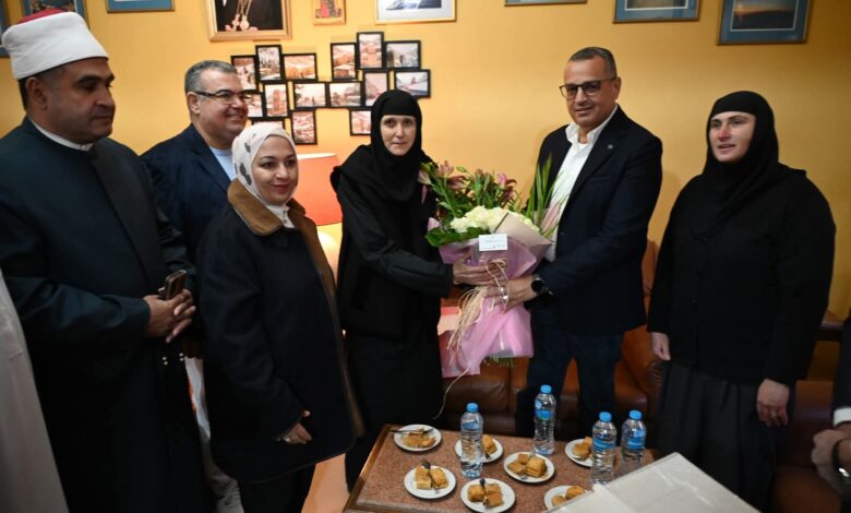 محافظ جنوب سيناء يشارك في احتفالات عيد استشهاد القديسة كاترينا 
