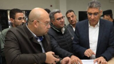 محافظ الجيزة يتفقد المركز التكنولوجي بقرية الودي بالصف