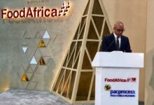 رئيس الهيئة المصرية العامة للمعارض يلقي الكلمة الافتتاحية لمعرض فود أفريكا/باك بروسيس