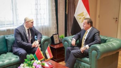 وزير الصحة يستقبل سفير بيلاروسيا لبحث تعزيز التعاون الصحي المشترك 4 وزير الصحة يستقبل سفير بيلاروسيا لبحث تعزيز التعاون الصحي المشترك