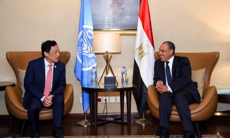 وزير الخارجية يعرب عن التقدير للدور المحوري لـ "الفاو" في جهود القضاء على الجوع بحلول 2030 1 وزير الخارجية يعرب عن التقدير للدور المحوري لـ "الفاو" في جهود القضاء على الجوع بحلول 2030