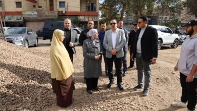 محافظ المنوفية يتفقد نفق البساتين ومدرسة اللغات الجديدة 2 محافظ المنوفية يتفقد نفق البساتين ومدرسة اللغات الجديدة