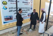 المغربي: يتابع المشروعات بقرية وادى الحاج بمدينة نخل