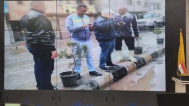 العريش تواصل كسح مياه الأمطار وفتح غرف التصريف بالشوارع الرئيسية والفرعية 2 العريش تواصل كسح مياه الأمطار وفتح غرف التصريف بالشوارع الرئيسية والفرعية