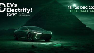 18 ديسمبر.. انطلاق النسخة الثانية من قمة مصر الدولية لوسائل التنقل الكهربائية EVs Electrify Egypt 2 18 ديسمبر.. انطلاق النسخة الثانية من قمة مصر الدولية لوسائل التنقل الكهربائية EVs Electrify Egypt