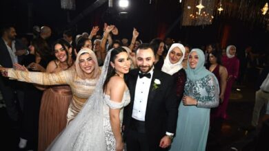 مجدي فرحات يحتفل بزفاف نجله أمين بحضور المنتج صلاح شعبان