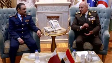 رئيس أركان حرب القوات المسلحة يلتقى نظيره القطرى 3 رئيس أركان حرب القوات المسلحة يلتقى نظيره القطرى