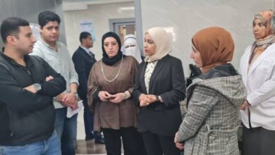 نائب فرع الرعاية"زيارة ميدانية بمركز طب أسرة الشهداء بالإسماعيلية