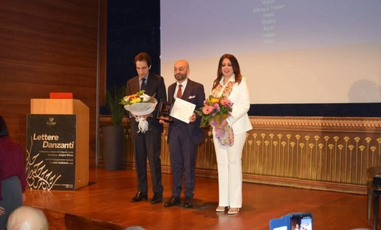 "الاكاديمية المصرية للفنون" لدي إيطاليا تنظم مراسم احتفالية بيوم اللغة العربية بروما