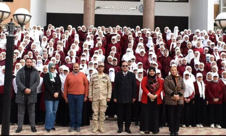 جامعة العريش تُطلق الدورة الثالثة للتربية الوطنية للطالبات