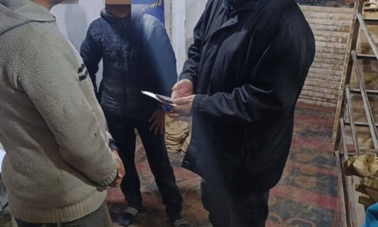 حملة تموينية بدائرة أبو صوير و القنطرة غرب