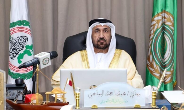 البرلمان العربي يدين بأشد العبارات تجدد الاعتداءات الإيرانية السافرة على دول الخليج العربي