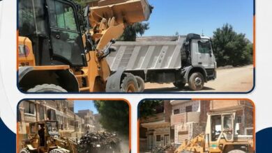  رفع 39 طنًا من نواتج تطهير ترعة القصر بنجع حمادي استجابة لتوجيهات محافظ قنا
