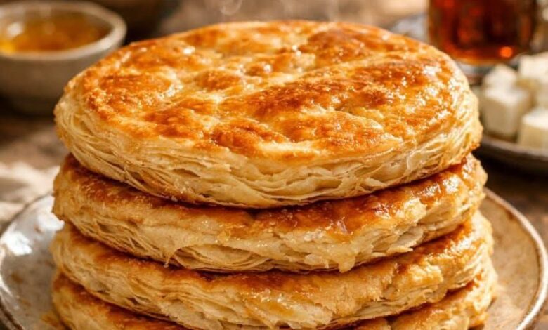 طريقة عمل فطائر الطاسة 