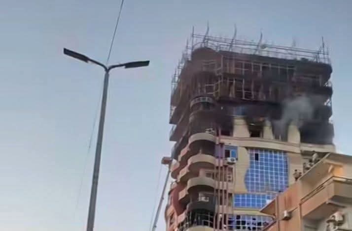 نشر اسماء مصابي حريق معهد الأتصالات بسوهاج 