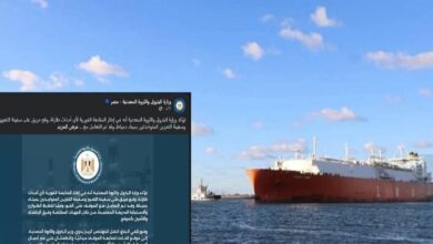 مصر: ما حدث بدمياط بشأن حريق سفينة التغييز تم التعامل معه وفق خطط الطوارىء 2 مصر: ما حدث بدمياط بشأن حريق سفينة التغييز تم التعامل معه وفق خطط الطوارىء